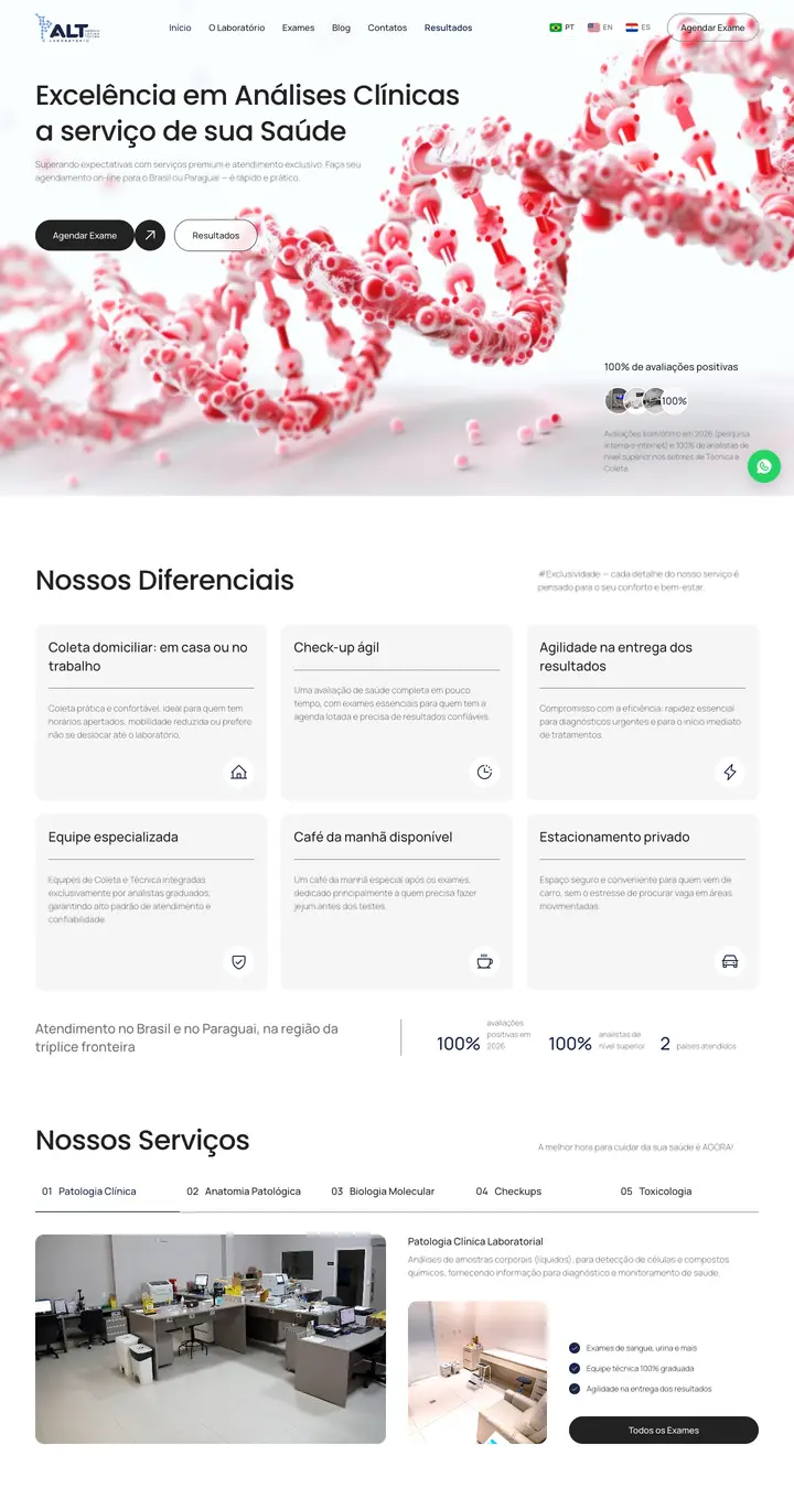 Sitio de ALT Laboratório