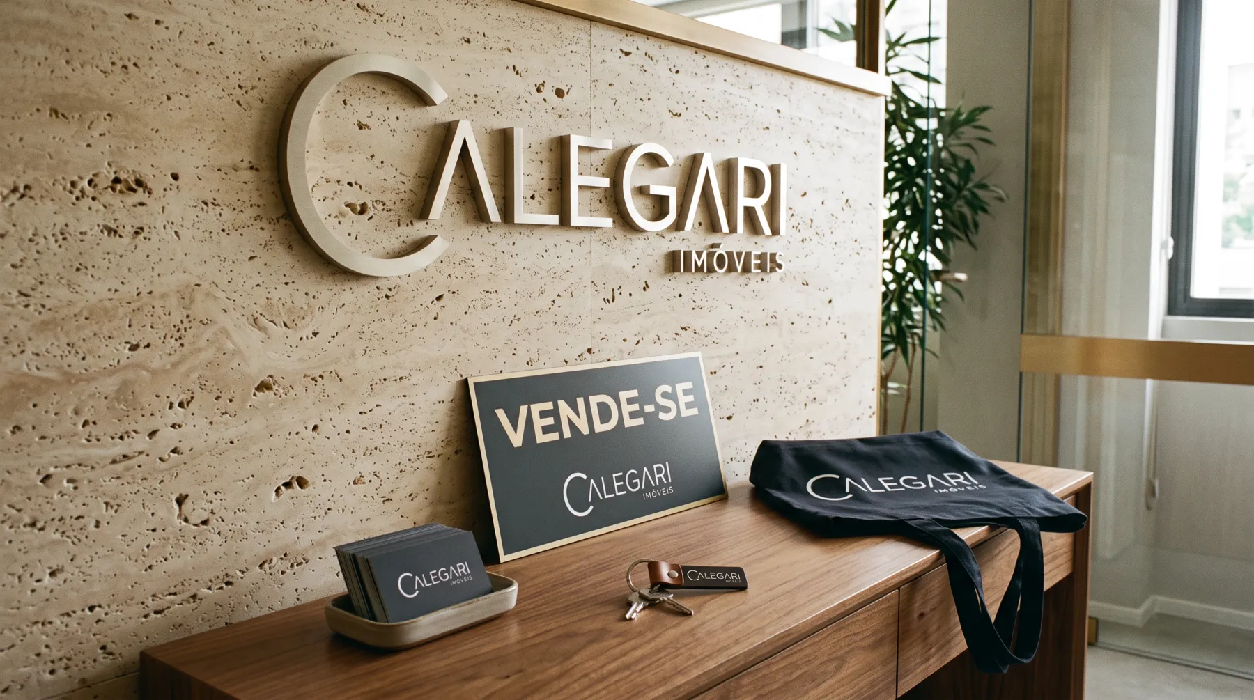 Domma's work for Claudinéia Calegari Imóveis