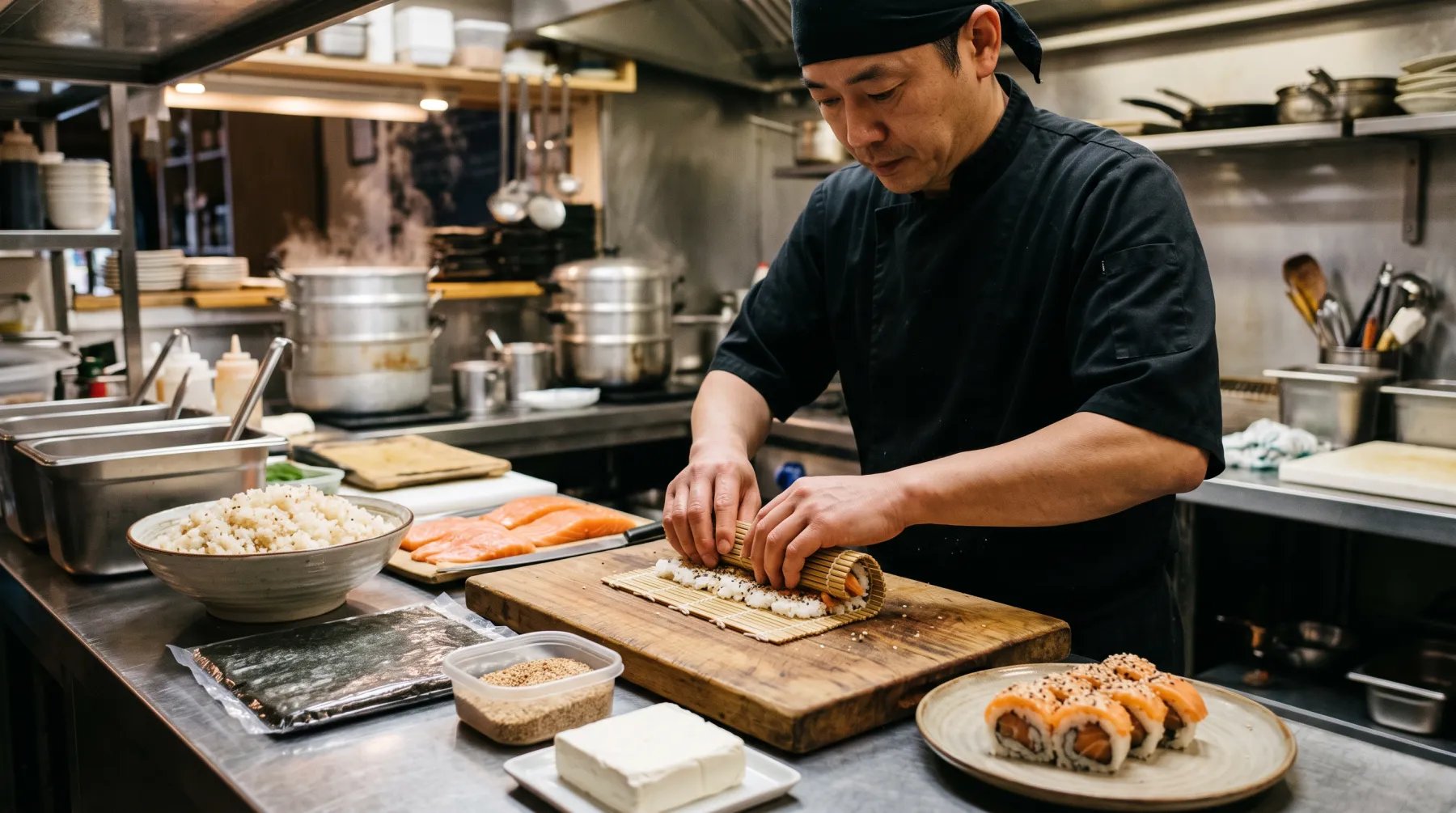 Domma's work for Shae Sushi