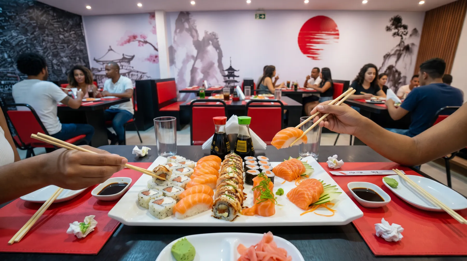 Domma's work for Shae Sushi